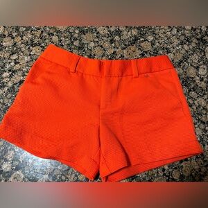 Calvin Klein High Waist Vibrant Orange Shorts